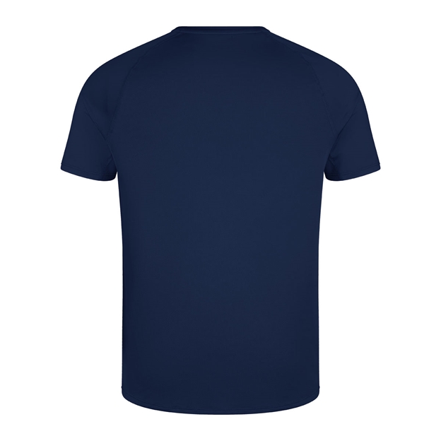 Canterbury Mens Logo Superlight T-Shirt Navy/White - Back View