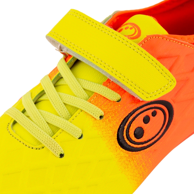 Optimum Kids Ignisio Easy Fasten Soft Ground Boots Yellow/Orange - Easy Fasten
