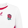 Red Roses Womens WRWC Home Rugby Shirt 2025 White - RFU Rose 