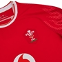 Wales Mens Home Rugby Shirt Slim Fit - Short Sleeve 2025 - WRU 