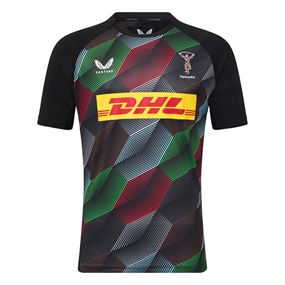 Harlequins Mens Pre Match Training T-shirt 25/26 - Front