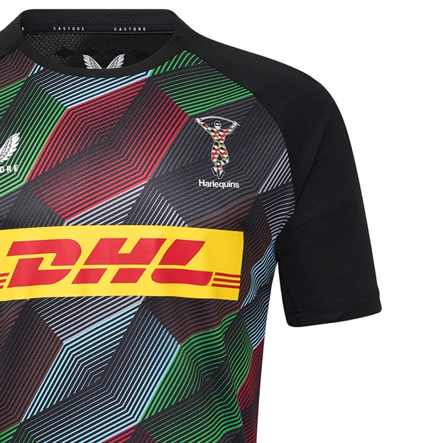 Harlequins Mens Pre Match Training T-shirt 25/26 - Harlequin
