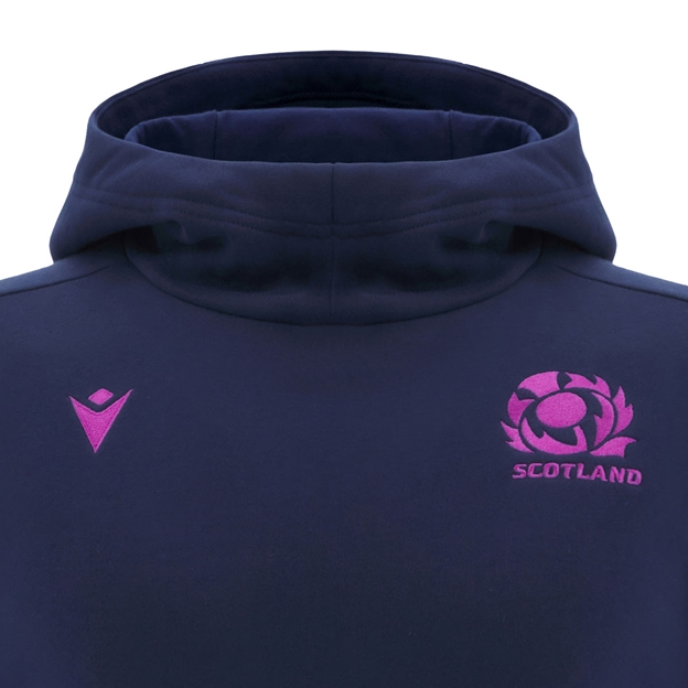 Scotland Junior Travel Hoodie 25/26 - Navy