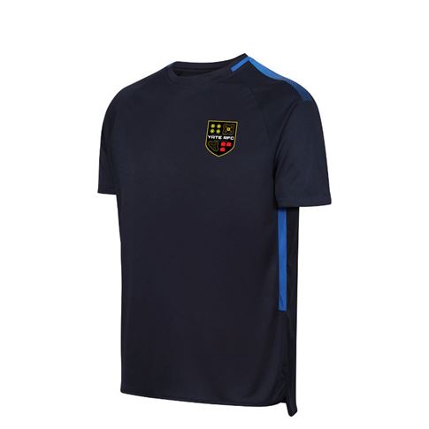 Yate Rugby Club Kids Edge Pro Training Tee – Navy/Royal