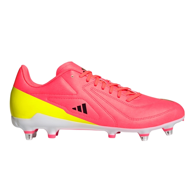 Adidas Adults RS-15 Soft Ground Rugby Boots - Solar Turbo