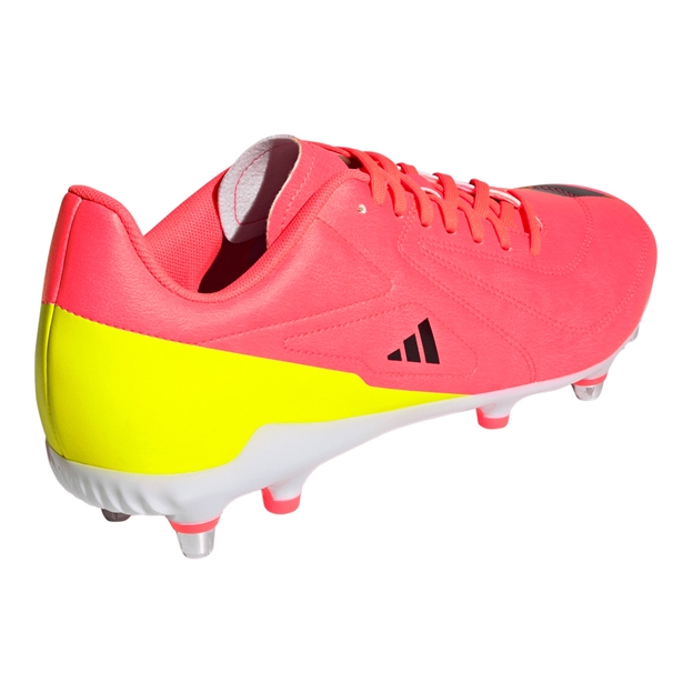 Adidas Adults RS-15 Soft Ground Rugby Boots - Solar Turbo