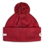 British and Irish Lions Bobble Hat Red - Back Flat 