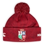 British and Irish Lions Bobble Hat Red - Front Flat 