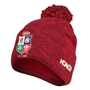 British and Irish Lions Bobble Hat Red - Front 