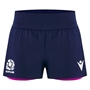 Scotland Womens Training Shorts 25/26 Navy - Front 