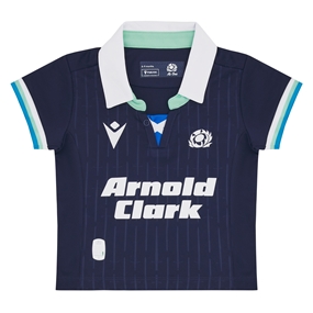 Scotland Baby Home Rugby Shirt 2025 - Front