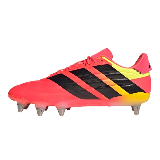 Adidas Adults Kakari RS Soft Ground Rugby Boots Solar Turbo - Instep View
