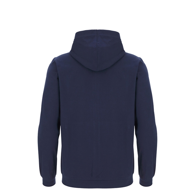 Sale Sharks Kids Cotton Hoodie 25/26 Navy - Back