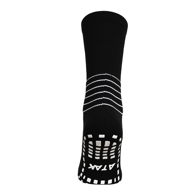 Atak Adults C Grip Mid Leg Socks Black - Heel