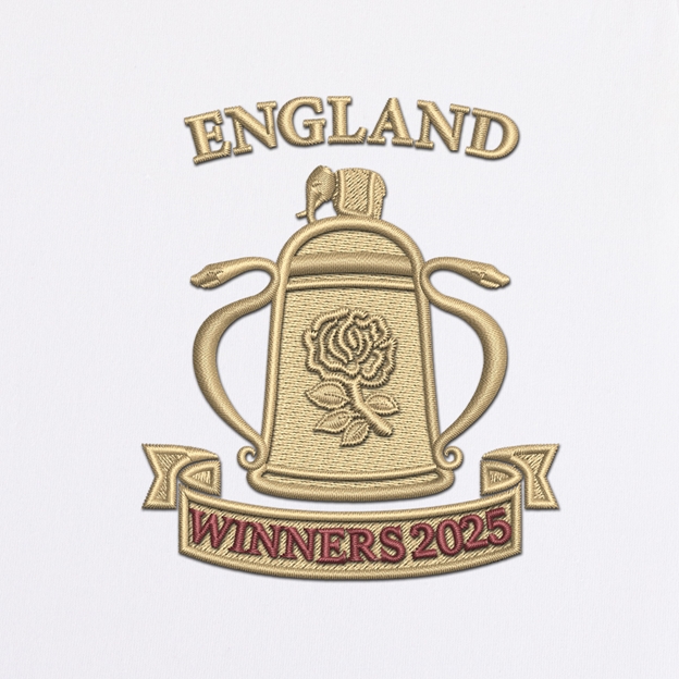 England Mens Cup Winners 2025 Classic T-Shirt - White