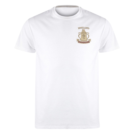 England Mens Cup Winners 2025 Classic T-Shirt - White