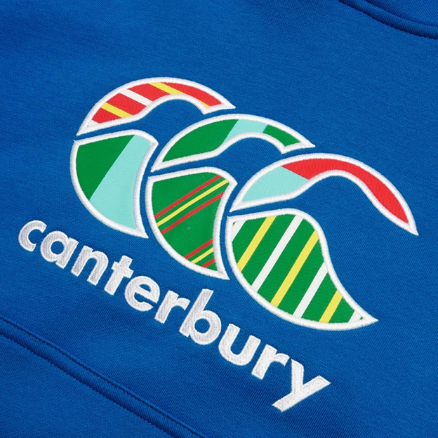 Canterbury Kids Uglies Hoodie Olympian Blue - Uglies Embroidery