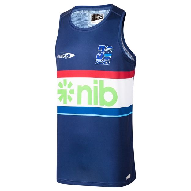 Blues Mens Training Vest 26/27 Multi - Side View