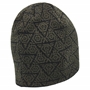 Wales Adults Knitted Skull Beanie - Black 2025 - Back 