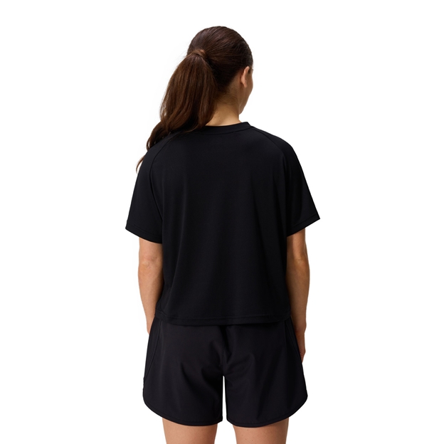 Canterbury Womens Tempo+ T-Shirt Black - Model Back View