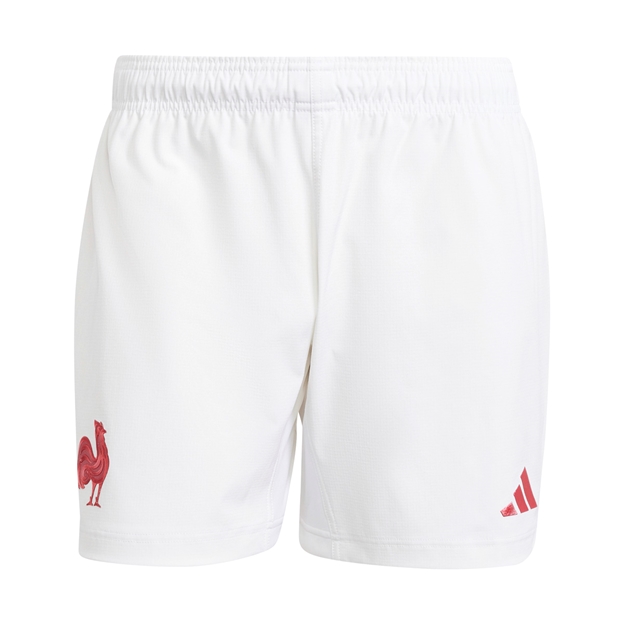 France Mens Home Shorts White 24/25 - Front