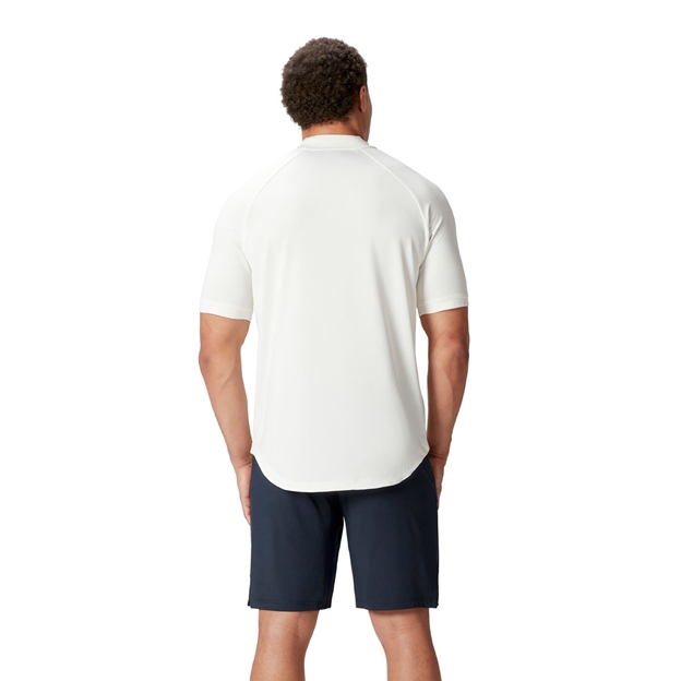 British and Irish Lions Mens Polo Cream - Model Back