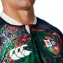 British and Irish Lions Mens Warm Up Rugby Shirt Multi - Model Collar 