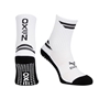 OXEN Adults Grip Socks - White/Black 