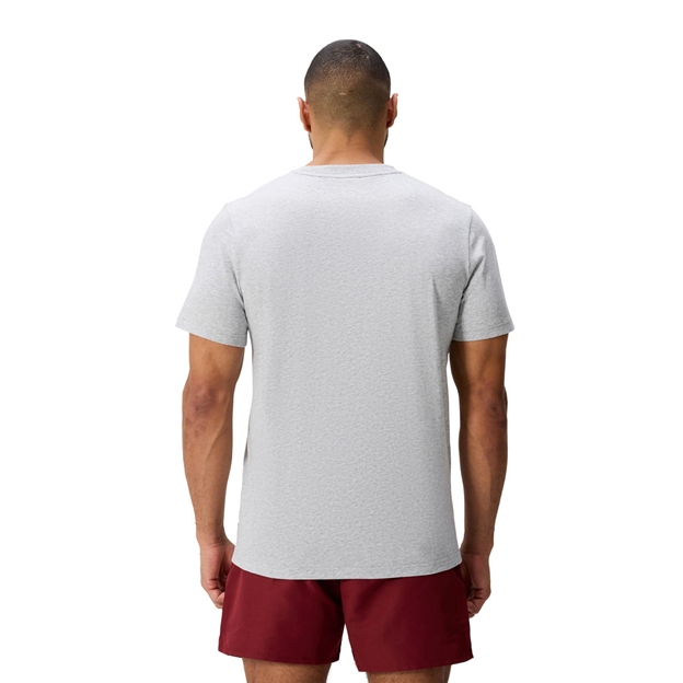 Canterbury Mens Uglies Logo T-Shirt Classic Marl/Multi - Model Back View