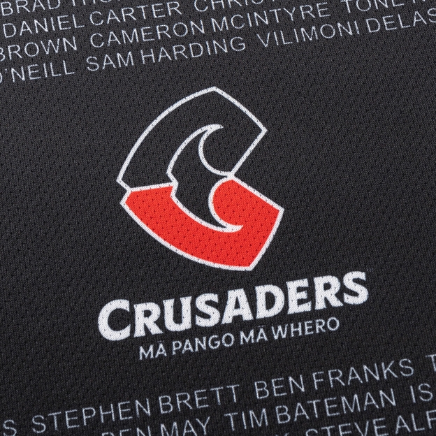 Crusaders Mens Pro Warm Up Training T-Shirt - Crusaders Logo