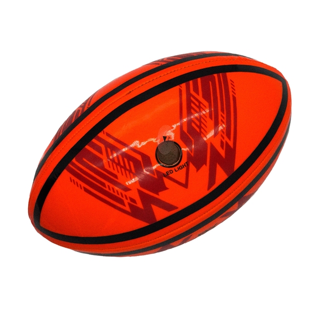Optimum Glow Rugby Ball - Back