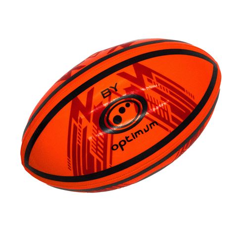 Optimum Glow Rugby Ball - Front Optimum Glow Rugby Ball - Front