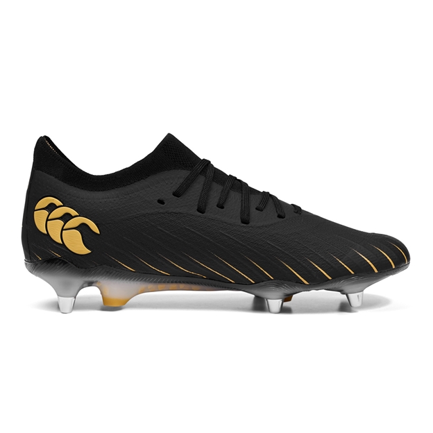 Canterbury Adults Speed Falcon Elite Soft Ground Rugby Boots Black - Instep