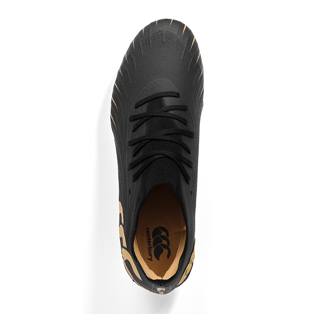 Canterbury Adults Speed Falcon Elite Soft Ground Rugby Boots Black - Top