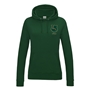 South Africa Womens Classic Hoodie Bottle Green - Front 