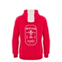 Wales Junior Fanline Hoodie 25/26 Red - Back 