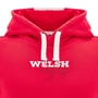 Wales Junior Fanline Hoodie 25/26 Red - Hood Close-up 