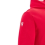 Wales Junior Fanline Hoodie 25/26 Red - Macron Logo 
