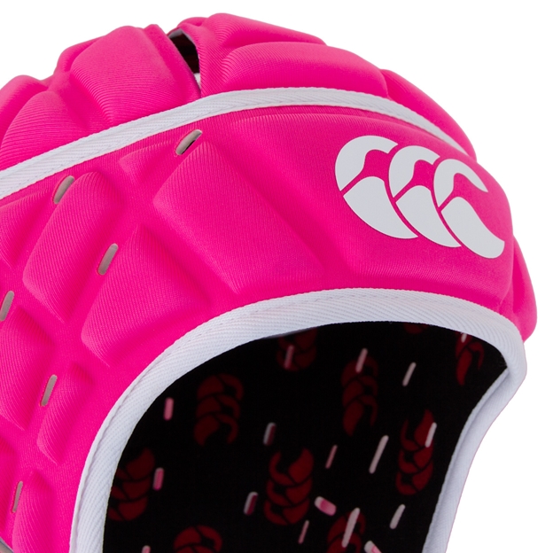 Canterbury Kids Raze Headguard Pink - CCC Logo
