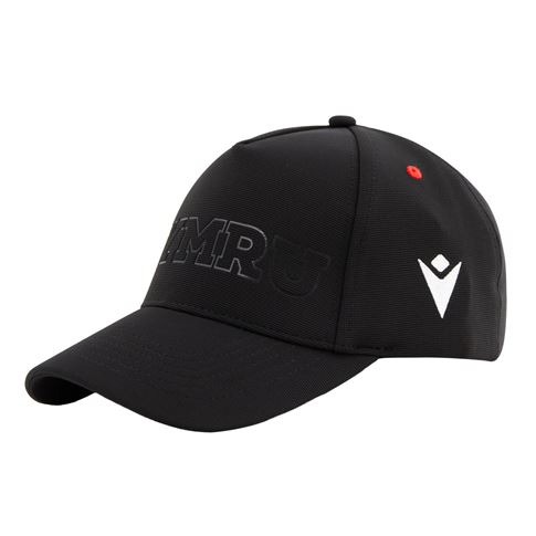 Wales Adults Baseball Cap 26/27 Black - Front Main View