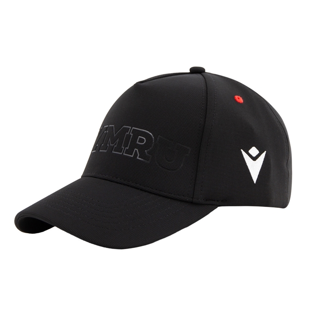 Wales Adults Baseball Cap 26/27 Black - Front Main View