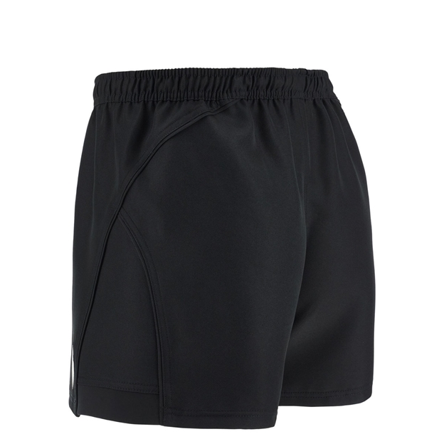 Barbarians Kids Home Rugby Shorts 25/26 Black - Back View