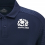 Scotland Mens Travel Polo T-Shirt - 2025 - Badge 