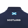 Scotland Mens Travel Polo T-Shirt - 2025 - Back Close Up 