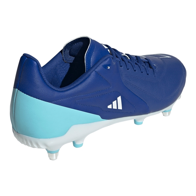 Adidas Adults RS-15 Elite Soft Ground Rugby Boots Team Royal Blue - Back View