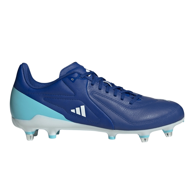 Adidas Adults RS-15 Elite Soft Ground Rugby Boots Team Royal Blue - Outstep View