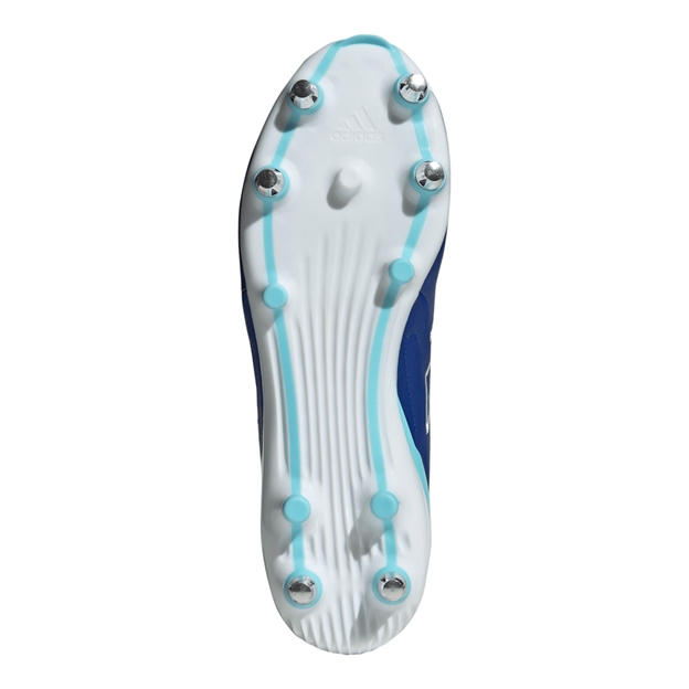 Adidas Adults RS-15 Elite Soft Ground Rugby Boots Team Royal Blue - Soleplate View