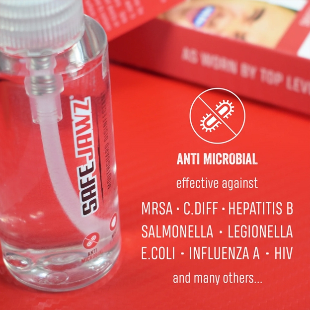 SafeJawz Anti-Microbial Mouthguard Sanitiser - Defences
