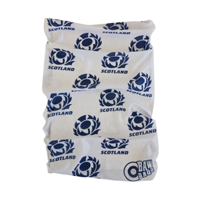 Bawbags Scotland Rugby Away Buff White - Front