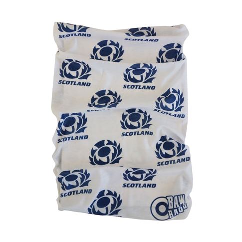 Bawbags Scotland Rugby Away Buff White - Front